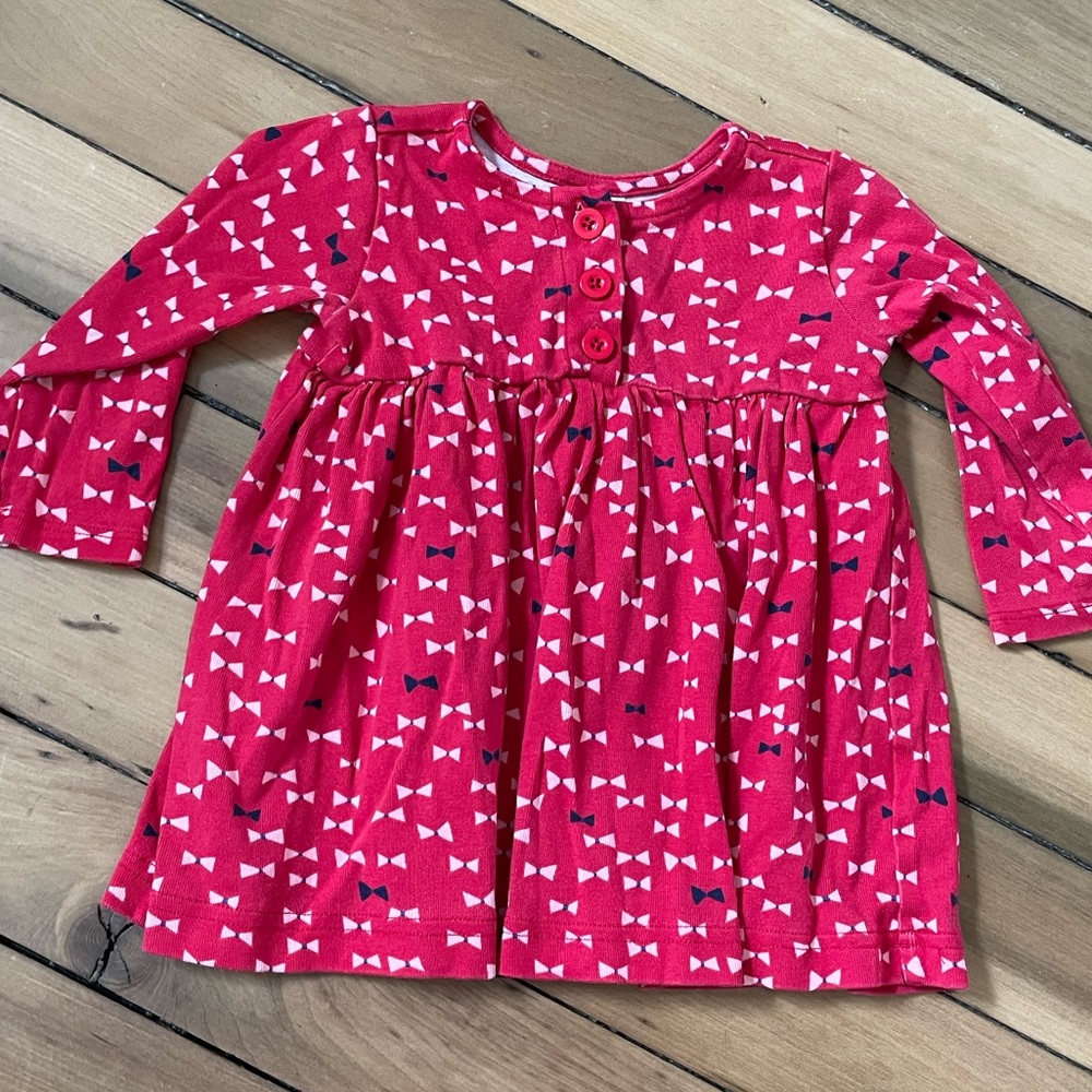 Hanna Andersson Bow tie Tunic Dress